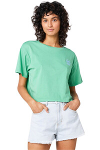 Rip Curl camiseta manga corta mujer SEARCH ICON CROP TEE vista frontal