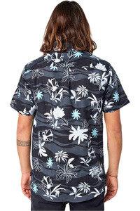 Rip Curl camisa manga corta hombre SWC BOTANICA S/S SHIRT vista trasera