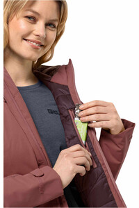 Jack Wolfskin chaqueta impermeable insulada mujer WISPER INS JKT W 04