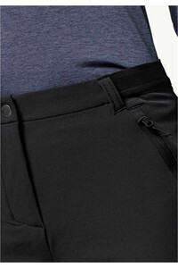 Jack Wolfskin pantalón montaña mujer GEIGELSTEIN SLIM PANTS W vista detalle