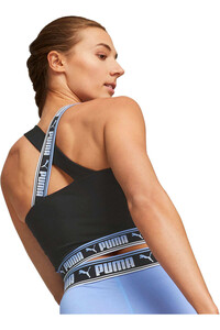 Puma camiseta tirantes fitness mujer Train Puma Strong Fashion Branding Tank vista trasera