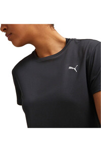 Puma camiseta entrenamiento manga corta mujer RUN FAVORITE SS TEE W vista detalle