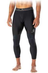 Mcdavid pantalón fitness Compression 3/4 Tight With Dual Layer Knee Support vista frontal