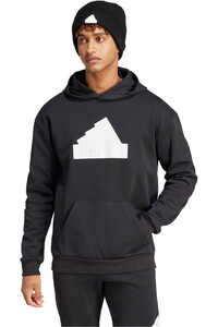 adidas sudadera hombre M FI BOS HD vista frontal