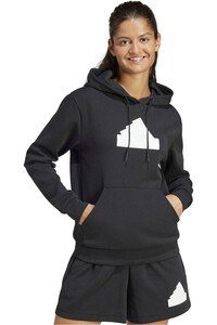 adidas sudadera mujer W FI BOS OH HD vista frontal