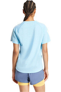 adidas camiseta entrenamiento manga corta mujer OTR E 3S TEE vista trasera