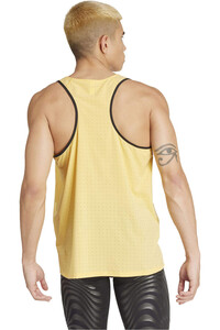 adidas camiseta entrenamiento tirantes hombre ADIZERO SNGLT M vista trasera