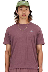 New Balance camiseta técnica manga corta hombre NB Athletics Run T-Shirt vista frontal