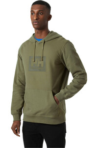 Helly Hansen sudadera hombre HH BOX HOODIE vista frontal