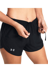 Under Armour pantalón running mujer UA Fly By 3 Shorts vista detalle