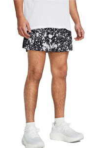 Under Armour pantaloneta técnica hombre UA LAUNCH 5 SPECKS SHORT vista frontal