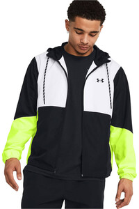 Under Armour sudaderas deportivas hombre UA Legacy Windbreaker vista frontal