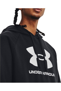 Under Armour sudadera hombre UA Rival Fleece Logo HD vista detalle