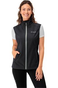 Vaude chaleco outdoor mujer Women's Hurricane Vest III vista frontal