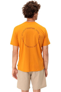 Vaude camiseta montaña manga corta hombre Men's Spirit T-Shirt vista trasera