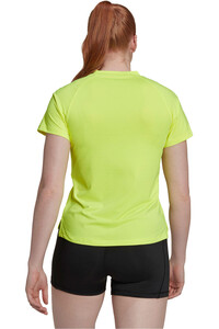 adidas camisetas fitness mujer HILO Jersey vista trasera