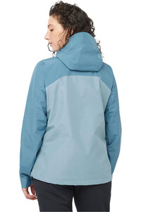 Salomon chaqueta impermeable mujer OUTLINE GTX 2.5L JKT W vista trasera