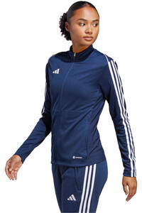 adidas sudadera mujer TIRO23L TR JKTW vista frontal