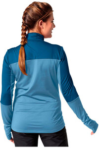 Vaude forro polar mujer Women's Livigno Halfzip II vista trasera