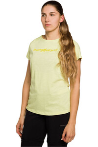 Trango camiseta montaña manga corta mujer CAMISETA AZAGRA TH vista frontal