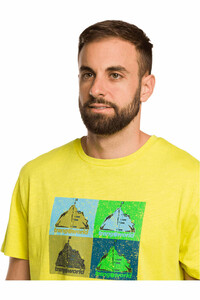 Trango camiseta montaña manga corta hombre CAMISETA NAHANNI vista detalle