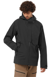 Salomon chaqueta impermeable hombre OUTERPATH JKT WP PRO M vista frontal