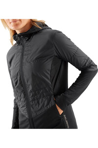 Salomon chaqueta outdoor mujer OUTLINE AS HYBRID MID W vista detalle