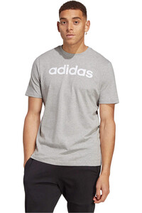 adidas camiseta manga corta hombre M LIN SJ T vista frontal