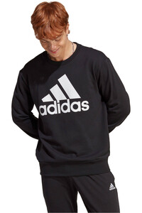 adidas sudadera hombre M BL FT SWT vista frontal