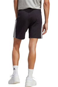 adidas bermudas hombre M 3S SJ 7 SHO vista trasera