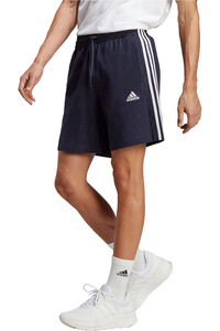 adidas bermudas hombre M 3S SJ 7 SHO vista frontal