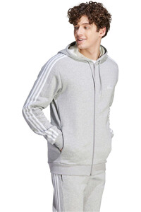 adidas sudadera hombre M 3S FL FZ HD vista frontal