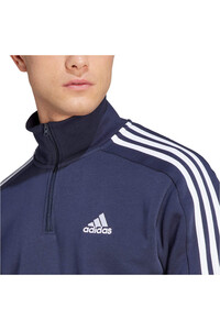 adidas sudadera hombre M 3S FL 1/4 Z vista detalle