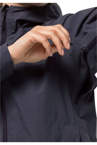 Jack Wolfskin chaqueta impermeable mujer ELSBERG 2.5L JKT W 04