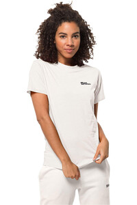 Jack Wolfskin camiseta montaña manga corta mujer ESSENTIAL T W vista frontal