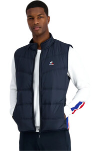 Le Coq Sportif chaquetas hombre TRI Doudoune SL N1 M vista frontal