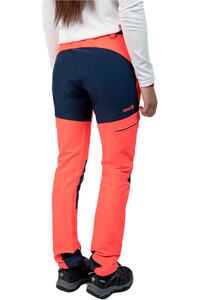 Izas pantalón montaña mujer LEYTE W FW vista trasera