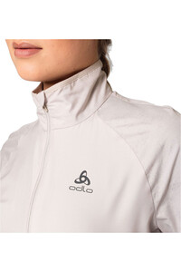 Odlo CHAQUETA RUNNING MUJER Jacket ESSENTIAL LIGHT REFLECTIVE 04