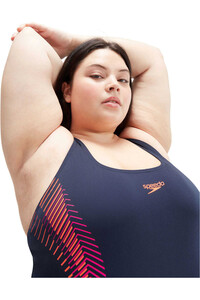 Speedo bañador natación mujer Womens Plus Size Placement Medalist 03