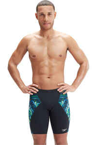 Speedo bañador natación hombre Placement Digital V-Cut Jammer vista frontal
