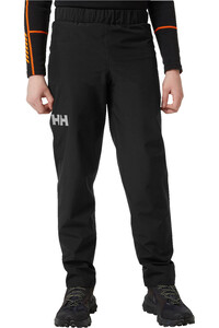 Helly Hansen pantalón montaña niño JR JUELL RAIN PANT vista frontal