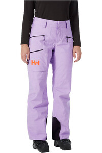 Helly Hansen pantalones esquí mujer W SWITCH CARGO INSULATED PANT vista frontal