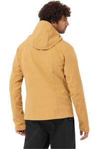 Salomon chaqueta softshell hombre OUTPEAK SOFTSHELL vista trasera