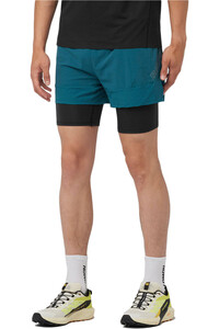 Salomon pantalón running hombre SENSE 2IN1 SHORTS M vista frontal