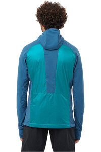 Salomon chaqueta outdoor hombre ELIXIR HYBRID HD INSUL M vista trasera