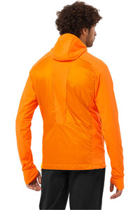 Salomon chaqueta outdoor hombre ELIXIR HYBRID HD INSUL M vista trasera