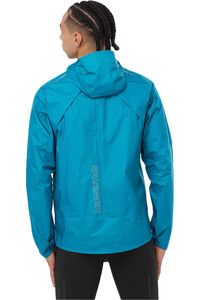 Salomon CHAQUETA TRAIL RUNNING HOMBRE BONATTI WP JACKET M vista trasera