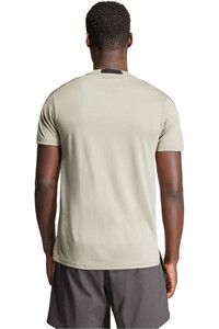 adidas camiseta fitness hombre D4T HR TEE vista trasera