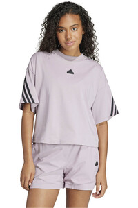 adidas camiseta manga corta mujer W FI 3S TEE vista frontal