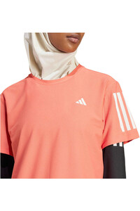 adidas camiseta entrenamiento manga corta mujer OTR B TEE vista detalle